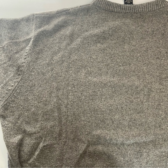 Jos. A. Bank Executive Collection XXL Gray Argyle Lambs Wool Sweater PRE… - Picture 9 of 10